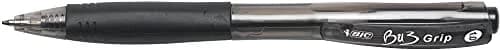 BIC Retractable Ballpoint Pen, Bold, 1.0mm | Comfortable Grip & Sleek Design thumbnail 3