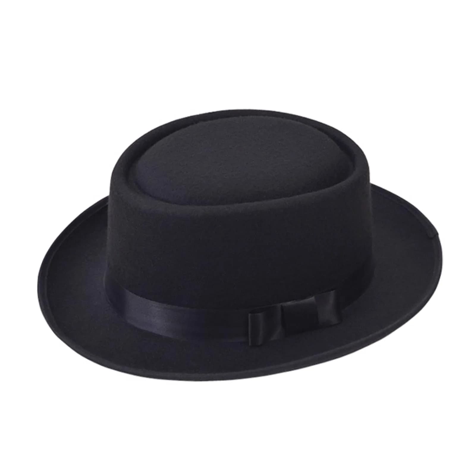 Xcoser Walter White Heisenberg Wool Felt Fedora Hat | Breaking Bad Cosplay Accessory (22-23 inches)