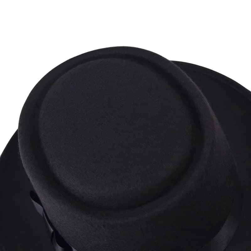 Xcoser Walter White Heisenberg Wool Felt Fedora Hat | Breaking Bad Cosplay Accessory (22-23 inches) thumbnail 7