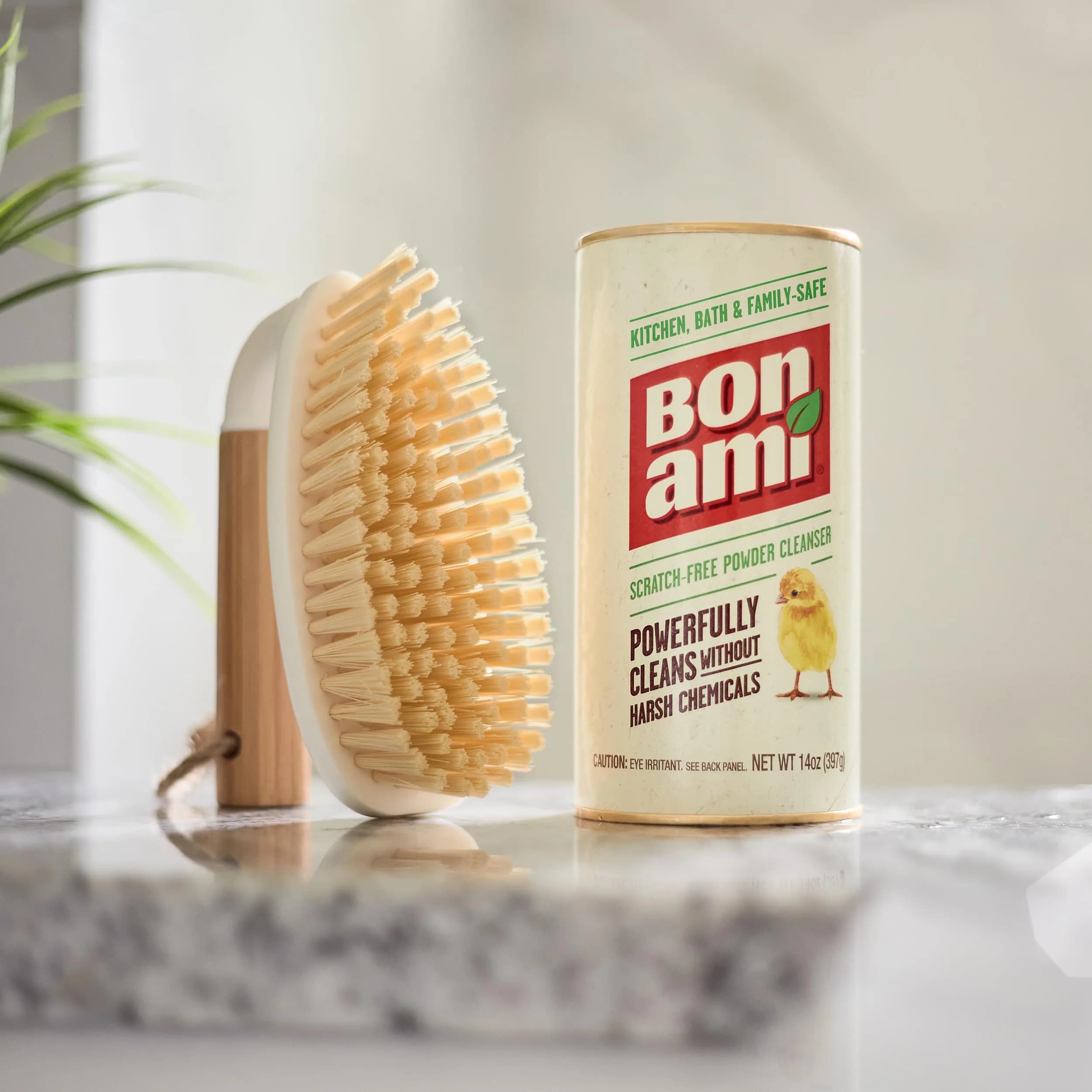BON AMI Powder Cleanser for Kitchens & Bathrooms 400g (14oz) | Hypoallergenic, Non-Toxic, Biodegradable - view 5
