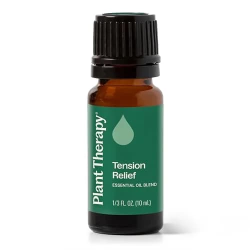 Plant Therapy Tension Relief Essential Oil Blend 10 ml (0.33 Fl Oz) | Soothing Headache Relief thumbnail 1