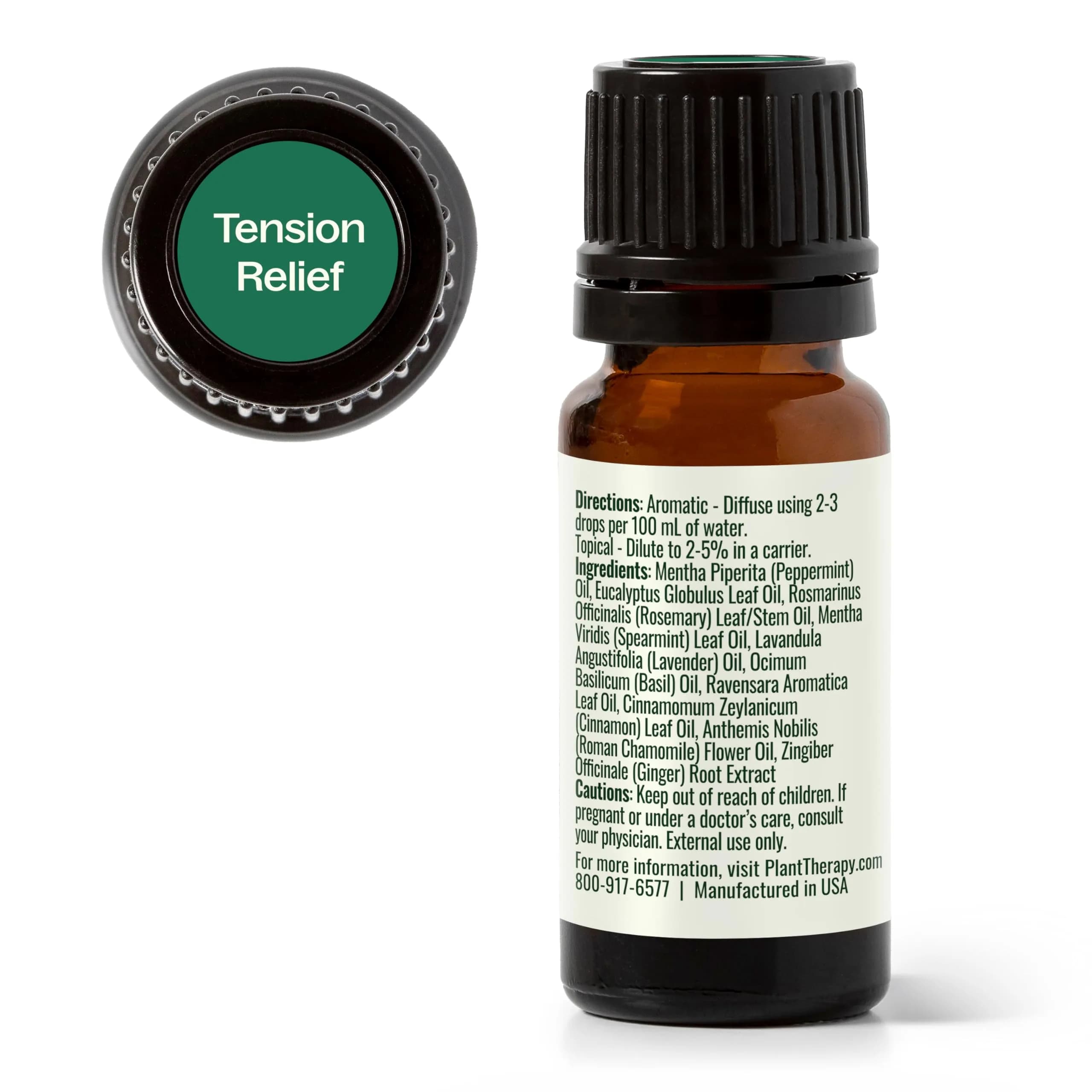 Plant Therapy Tension Relief Essential Oil Blend 10 ml (0.33 Fl Oz) | Soothing Headache Relief - view 8