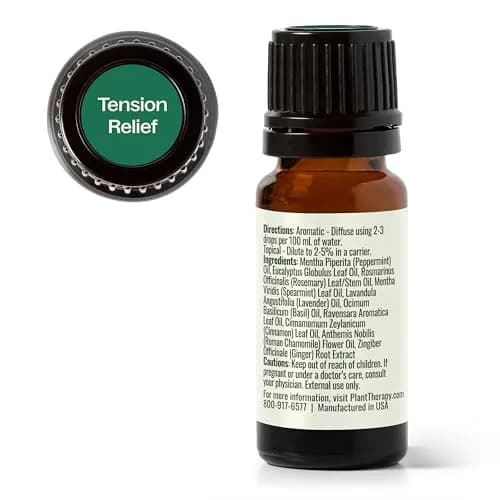 Plant Therapy Tension Relief Essential Oil Blend 10 ml (0.33 Fl Oz) | Soothing Headache Relief thumbnail 8