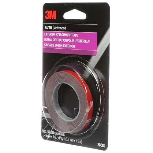 3M Auto Exterior Attachment Tape, 1/4 in x 5 ft | Heavy Duty Double-Sided Automotive Tape for Car Trim & Badges thumbnail 6