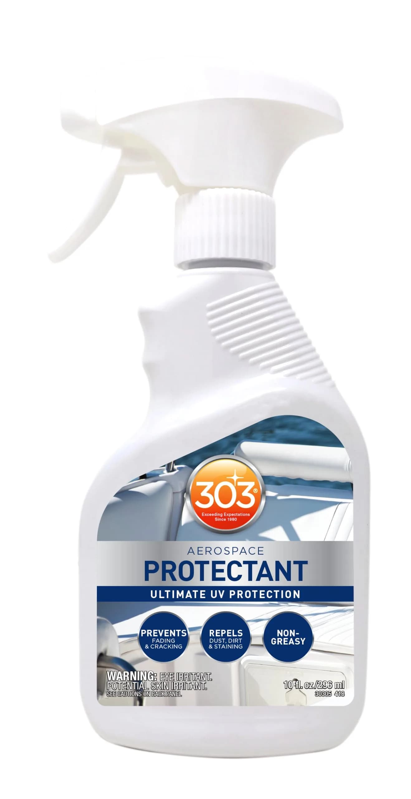 303 Marine Aerospace Protectant for Boat Vinyl 10 oz | UV & Saltwater Resistant Protectant