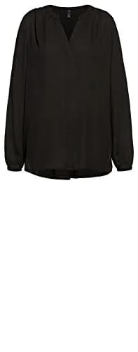 NYDJ Women’s Three-Quarter Sleeve Pintuck Blouse | Classic Lightweight Top thumbnail 9