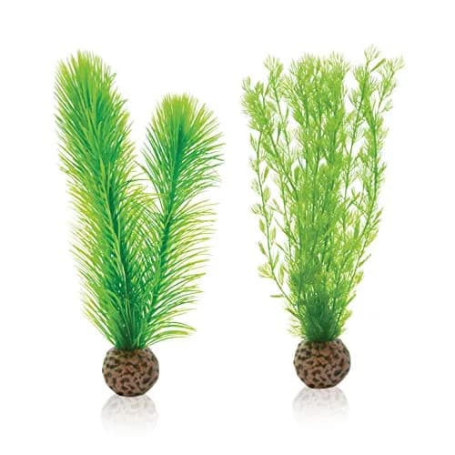 biOrb Green Feather Fern Set Small Artificial Plant | Adds Natural Look to Aquariums thumbnail 1
