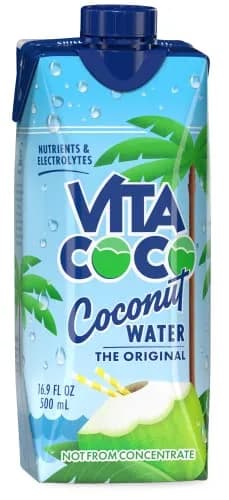 Vita Coco Coconut Water, Original, 16.9 Oz | Hydrating, Vitamin-Rich, Natural Coconut Drink thumbnail 1