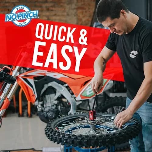 BAJA NO PINCH Ultimate Kit Dirt Bike Tire Changer Tool 16-21 in | Effortless, Durable, USA-Designed thumbnail 5