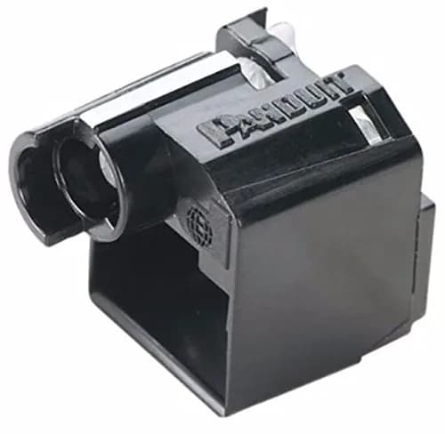 Panduit PSL-DCPLRX-BL Recessed RJ45 Plug Lock-In Device | Tamper-Resistant, Polycarbonate, 10 Devices