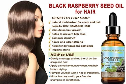 Botanical Beauty Black Raspberry Seed Oil 30 ml | Pure, Cold Pressed, Natural Moisturizer for Face, Skin, Hair thumbnail 6
