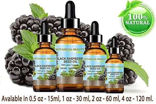 Botanical Beauty Black Raspberry Seed Oil 30 ml | Pure, Cold Pressed, Natural Moisturizer for Face, Skin, Hair thumbnail 9