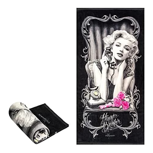JPI Heartbreaker Oversized Beach Towel 76cm x 152cm | Licensed Warner Bros. Character Design thumbnail 1