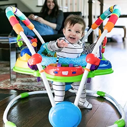 Baby Einstein Neighborhood Friends Activity Jumper with Lights and Music | 7.21 kg (15.9 lb) | 5 Height Positions thumbnail 6