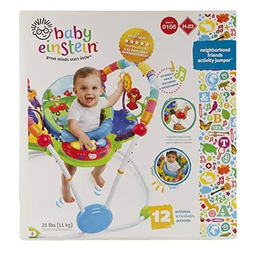 Baby Einstein Neighborhood Friends Activity Jumper with Lights and Music | 7.21 kg (15.9 lb) | 5 Height Positions thumbnail 3