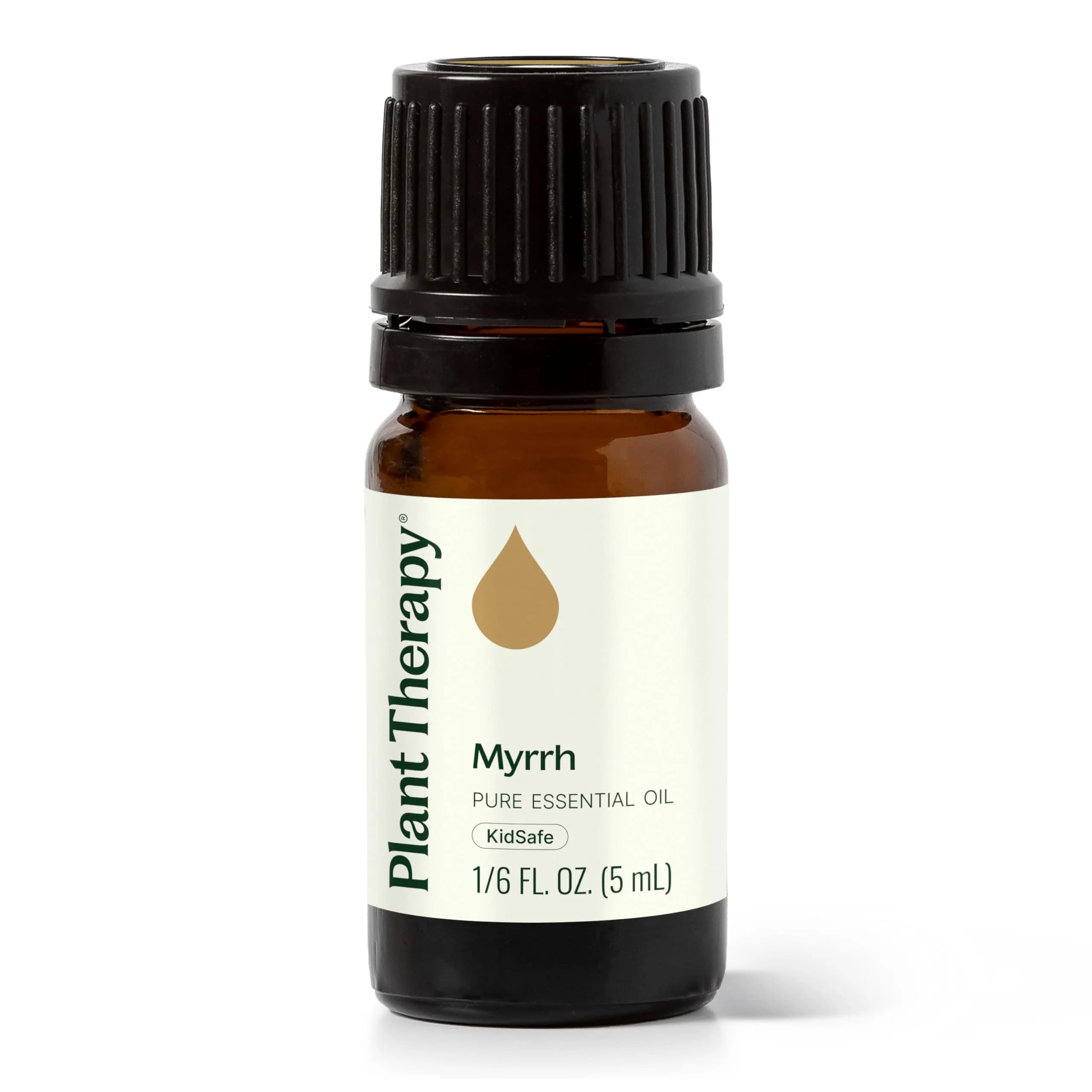 Plant Therapy Myrrh Essential Oil 5 mL (0.17 Fl Oz) | Pure, Undiluted, USDA Organic — Clear