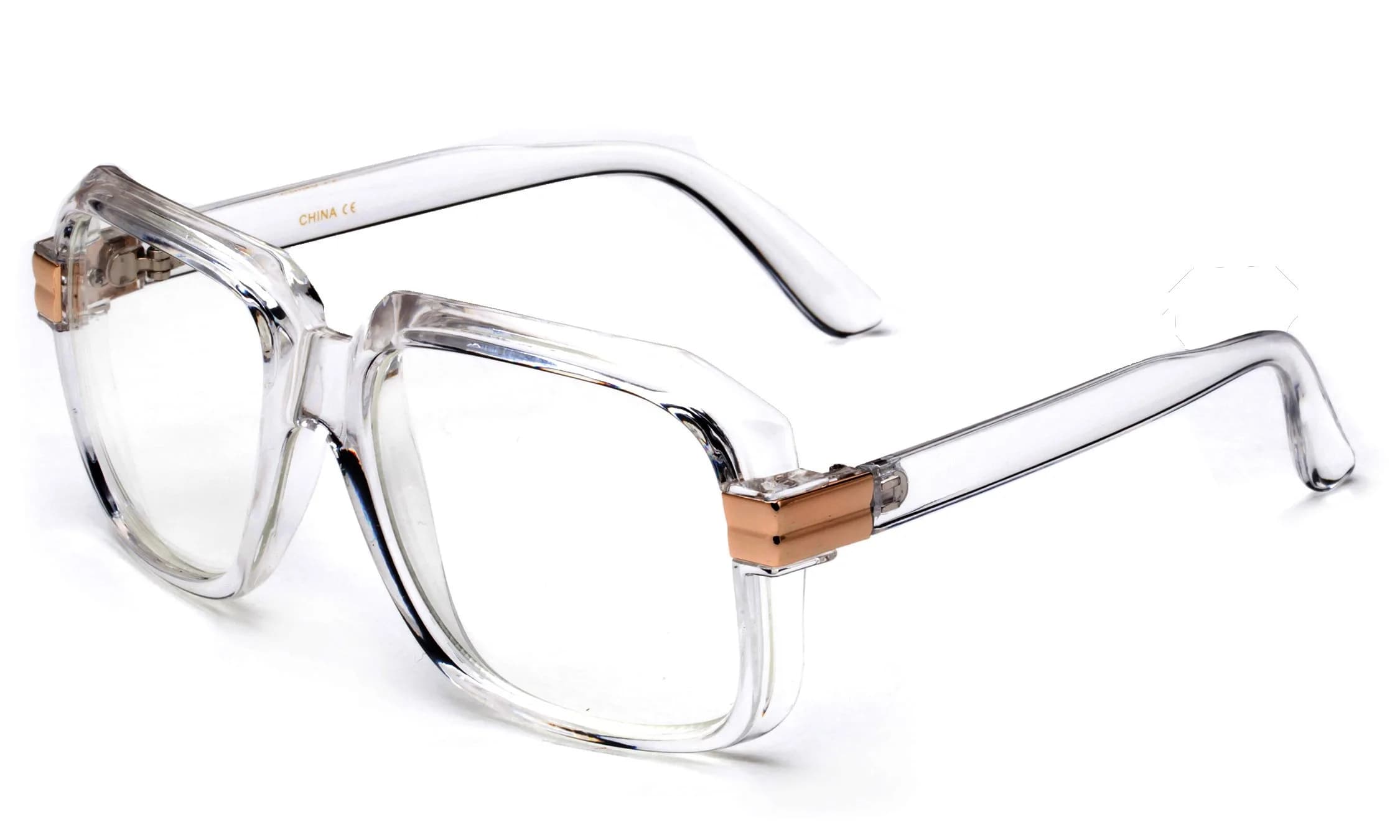 Newbee Fashion - 80's Old School Rapper Hip Hop DJ Glasses | Retro Unisex Eyewear