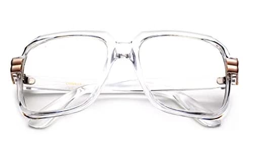 Newbee Fashion - 80's Old School Rapper Hip Hop DJ Glasses | Retro Unisex Eyewear thumbnail 2
