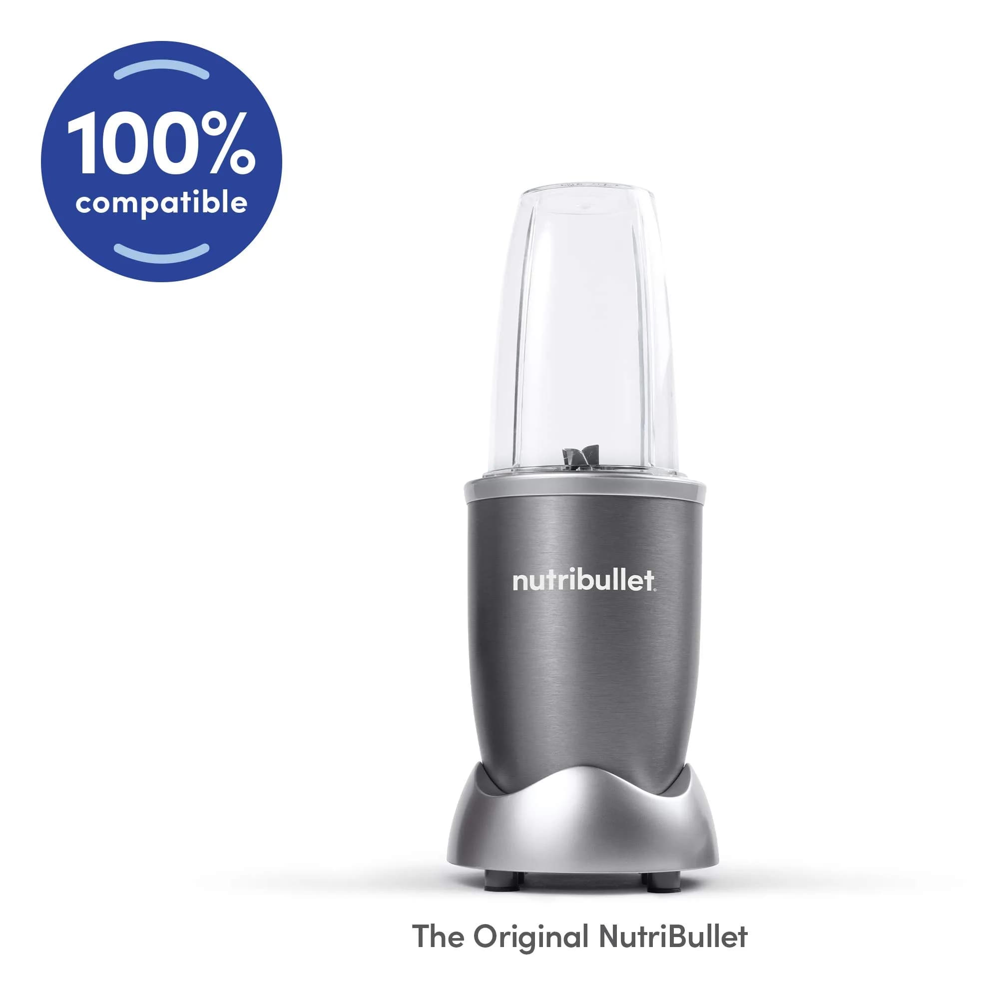 NutriBullet 24 oz. Cup & Blade Replacement Set | Stainless Steel Extractor Blade, BPA-Free Plastic Cups - view 3