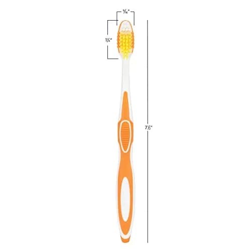 Practicon SmileGoods A351 Toothbrush 35 Tuft Soft Bristle | Individually Packaged, Assorted Colors, Bulk Pack of 72 thumbnail 5
