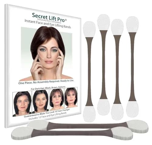 CosmeSearch Secret Lift Pro Face and Eye Lift Tapes 12 Count | Instant Wrinkle Reduction for Youthful Appearance thumbnail 1
