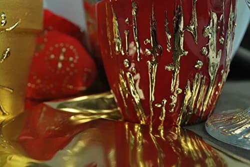 PEBEO Gédéo Mirror Effect Gold Leaves Adhesive Sheet - 12 Sheets, 5 ½ x 5 ½ Inches | Gold Leaf for Art & Decor thumbnail 3