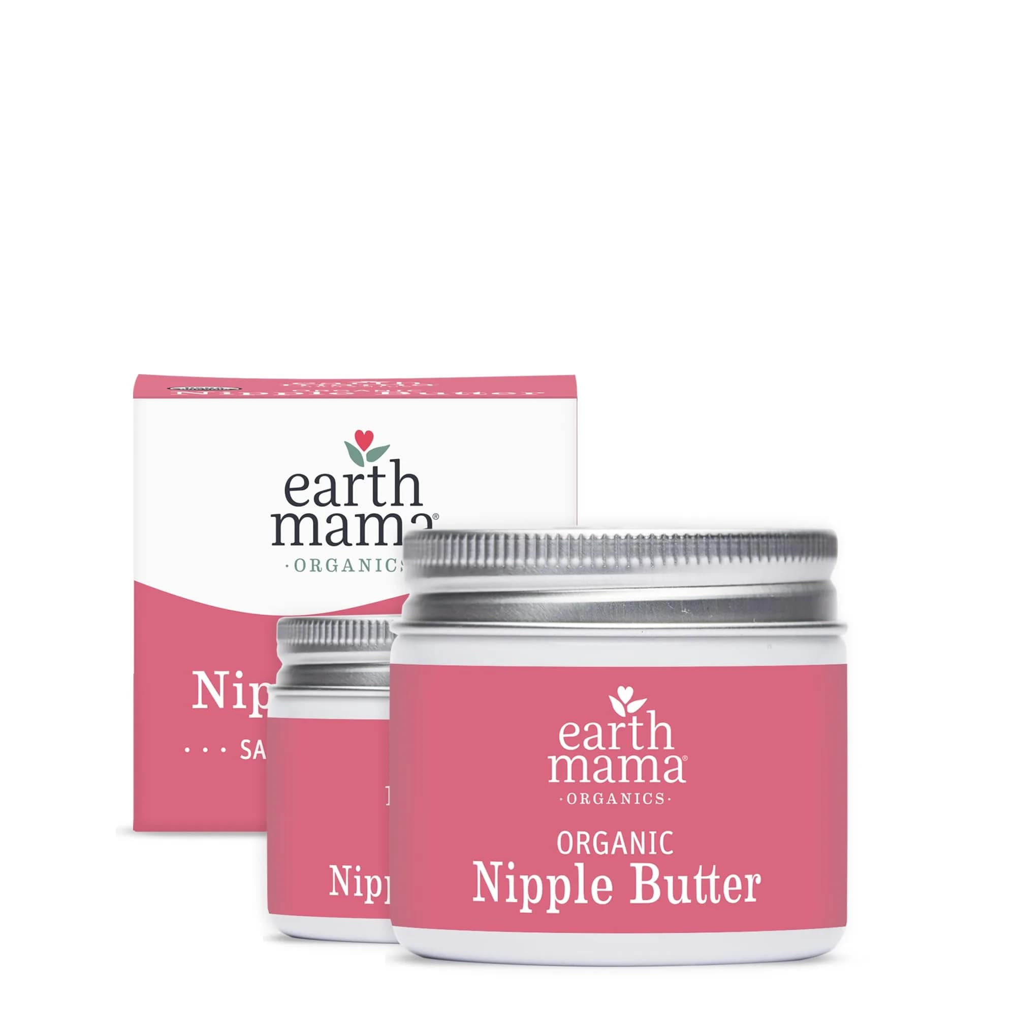 Earth Mama Organic Nipple Butter™ | 2 fl oz (59 ml) Nipple Cream for Breastfeeding | Lanolin-Free, Hospital-Chosen