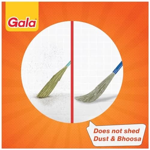 GALA No Dust Floor Broom 90cm | Traditional Design for Indoor & Outdoor Cleaning thumbnail 2