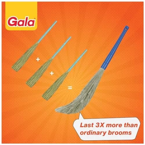 GALA No Dust Floor Broom 90cm | Traditional Design for Indoor & Outdoor Cleaning thumbnail 3