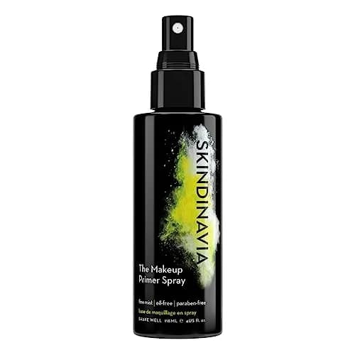 Skindinavia Makeup Primer Spray 4 oz | Hydrating, Water-Resistant Base Layer for Flawless Makeup thumbnail 1