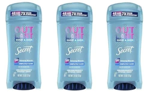 Secret Outlast Clear Gel Antiperspirant Deodorant Completely Clean 76ml (2.6 oz) | 48-Hour Odor Protection thumbnail 1