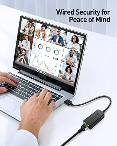 Cable Matters 2-Pack USB 2.0 to Ethernet Adapter | Plug & Play, 100 Mbps, Compact, Compatible with Windows, macOS, Linux thumbnail 3