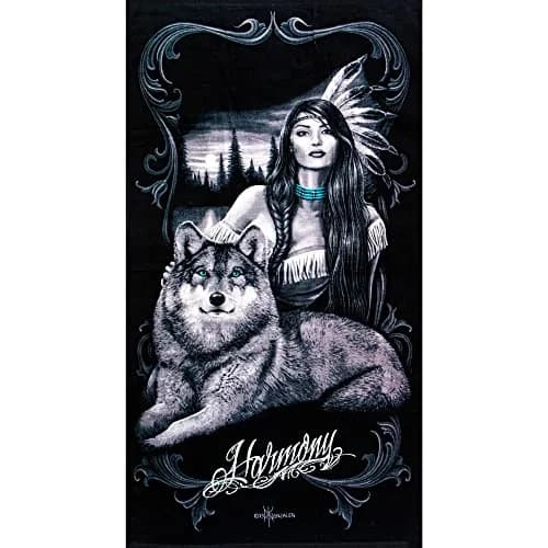 JPI Harmony Beach Towel 71cm x 142cm | 100% Cotton Terry Cloth thumbnail 2