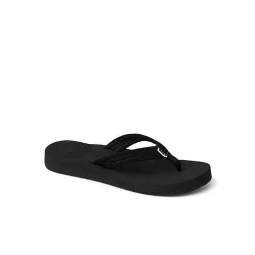 REEF Cushion Breeze Womens Sandal BK2-Black 6 | Soft EVA Footbed with Arch Support thumbnail 7