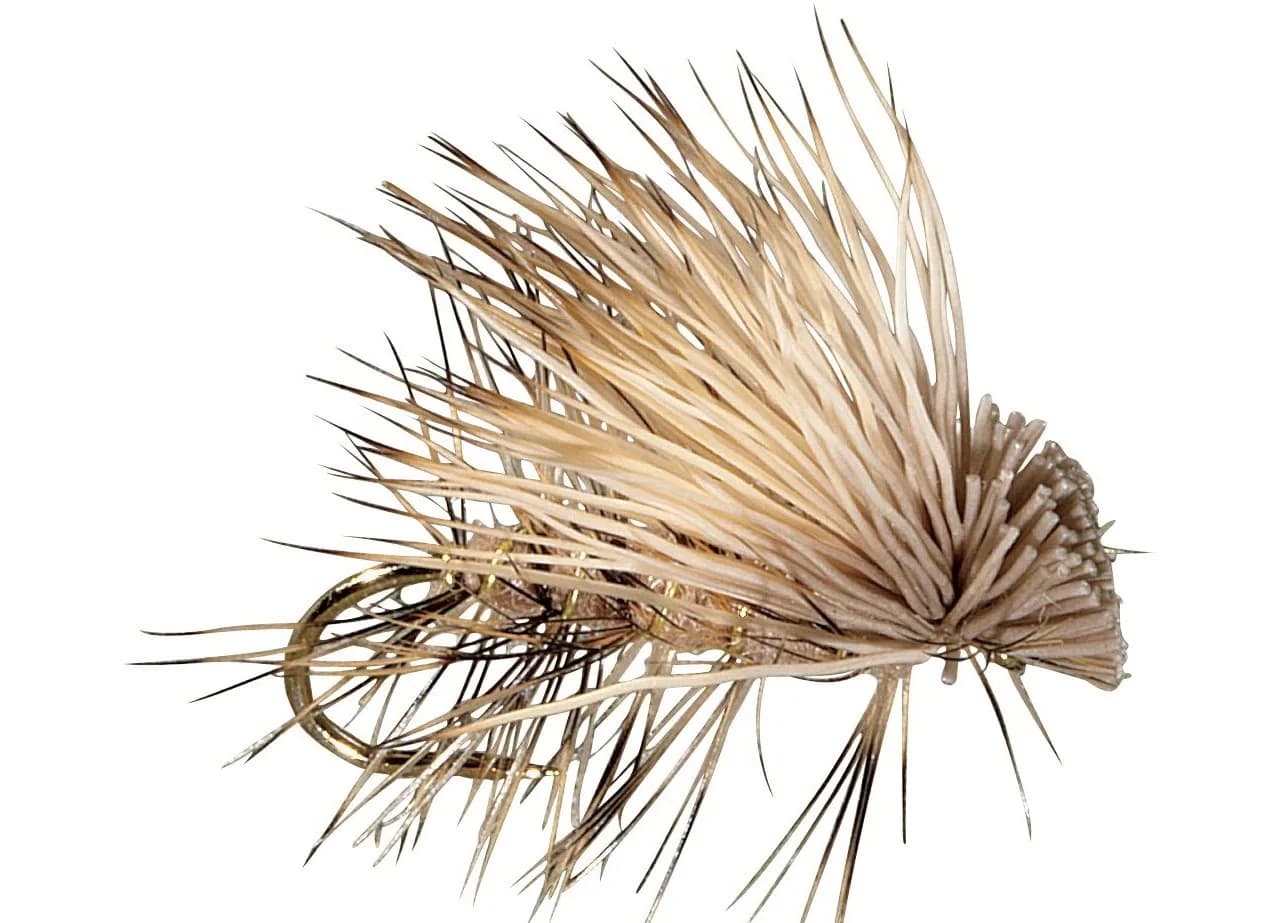 Flies Direct Elk Hare Caddis Brown Assortment 12 Flies | Hand-tied Trout Fishing Flies - main product image