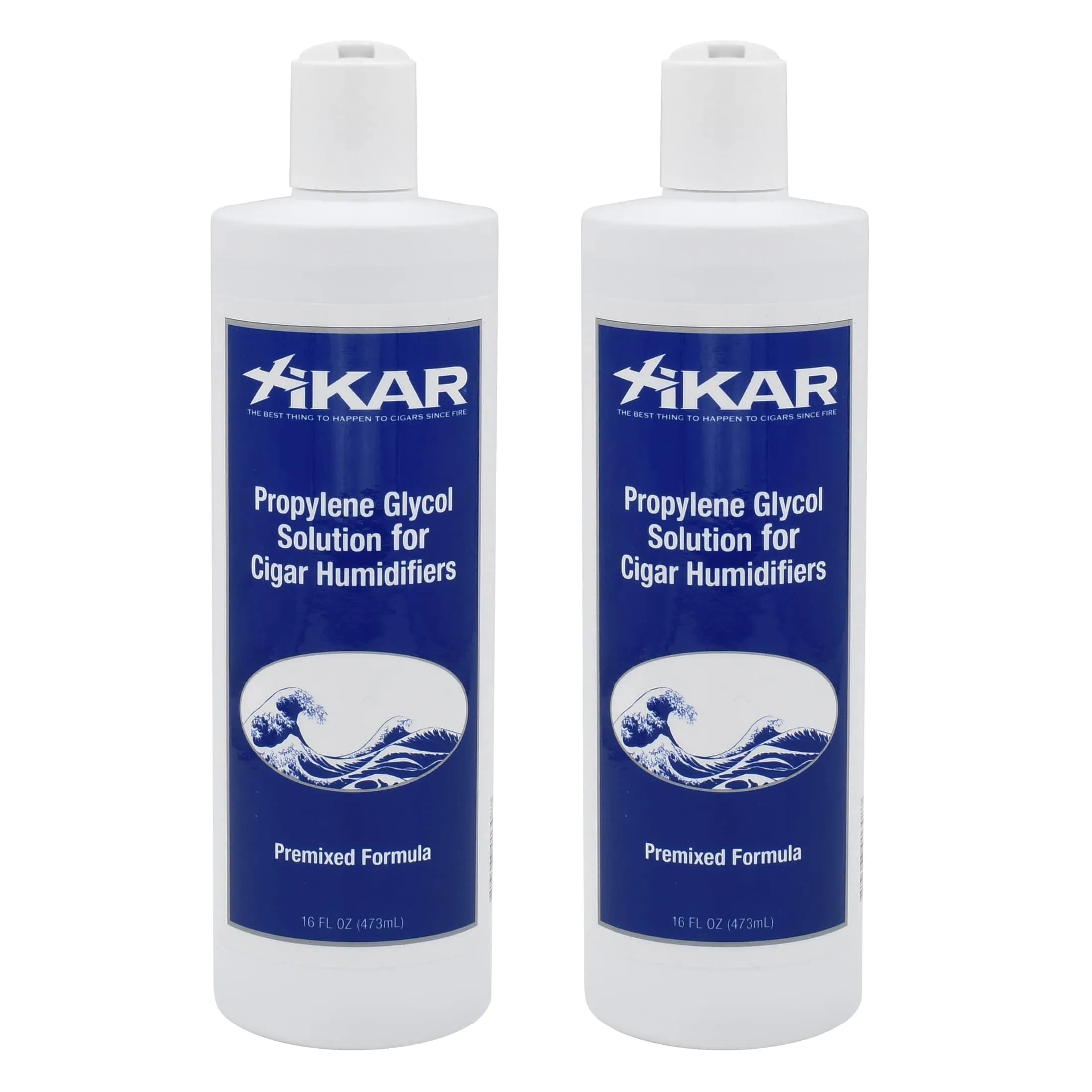 Xikar Humidor Solution 16 Fl Oz (473ml) 2-Pack | Maintains 70% Humidity for Cigars - main product image