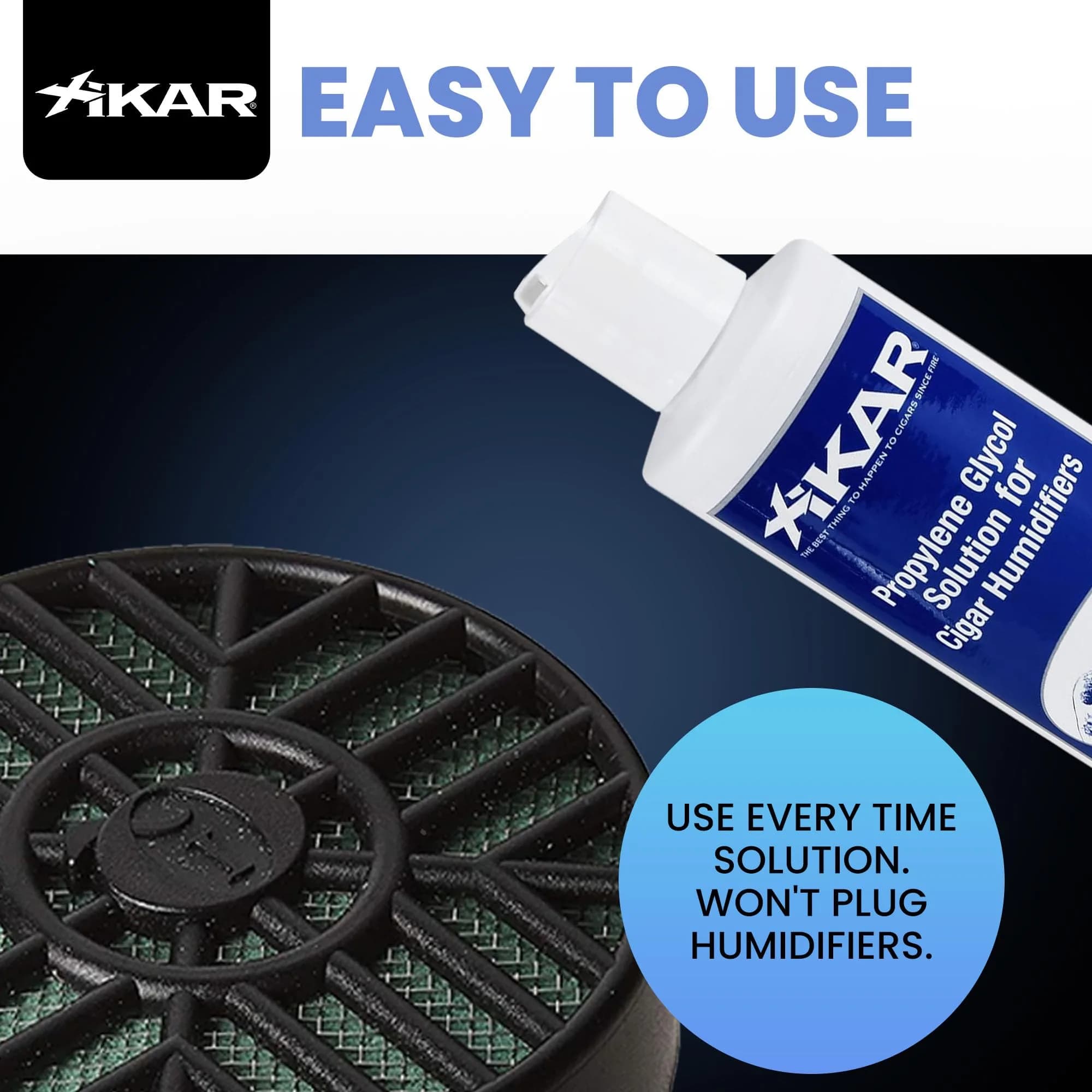 Xikar Humidor Solution 16 Fl Oz (473ml) 2-Pack | Maintains 70% Humidity for Cigars - view 3