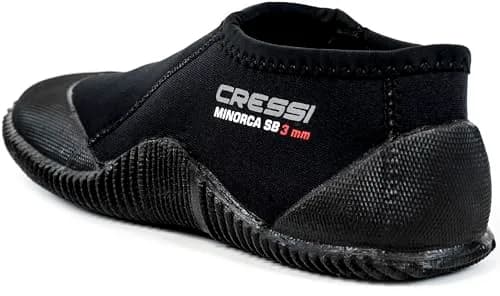 CRESSI Minorca Short 3 mm Low-Cut Diving Boots | Anti-Slip Rubber Sole, Neoprene Comfort thumbnail 5
