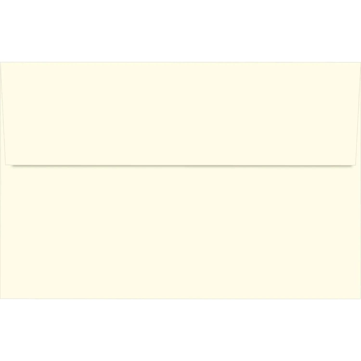 Great Papers! Ivory A9 Envelopes 5.75" x 8.75" | Classic Ivory, Gum Seal, Fits 5.5" x 8.5" Invitations, 100 GSM, 40 Count — Ivory