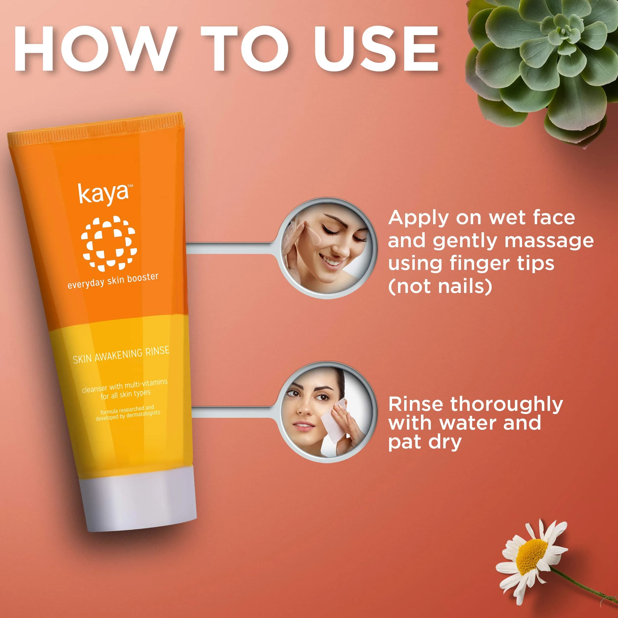 Kaya Skin Clinic Skin Awakening Rinse 100ml (3.38 Fl Oz) | Multivitamin Cleanser for All Skin Types - view 3