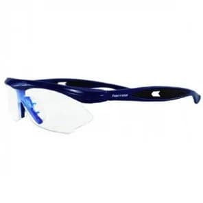 Harrow Radar Junior Adjustable Safety Glasses for Squash (Blue, Small) | Impact-Resistant Polycarbonate Lenses