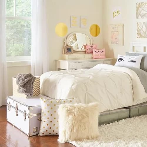Rhino Trunk & Case Classic Camp & College Storage Trunk 30" x 17" x 13" | Heavy-Duty Dorm & Home Storage thumbnail 5