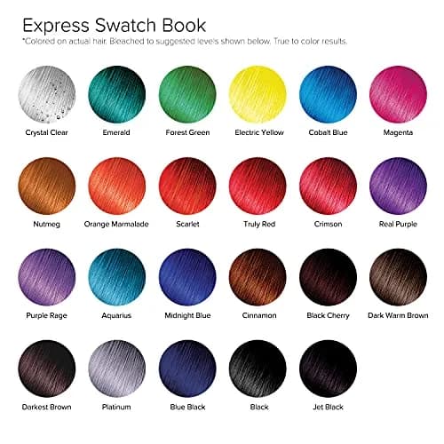 KISS Express Color Semi-Permanent Hair Color Jet Black 103.5ml (3.5 Fl Oz) | Ammonia-Free & Peroxide-Free Formula thumbnail 6