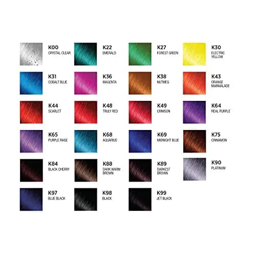 KISS Semi-Permanent Hair Color Black 3.5 oz (103.5 ml) | Vivid, Gentle, Gray Coverage thumbnail 5