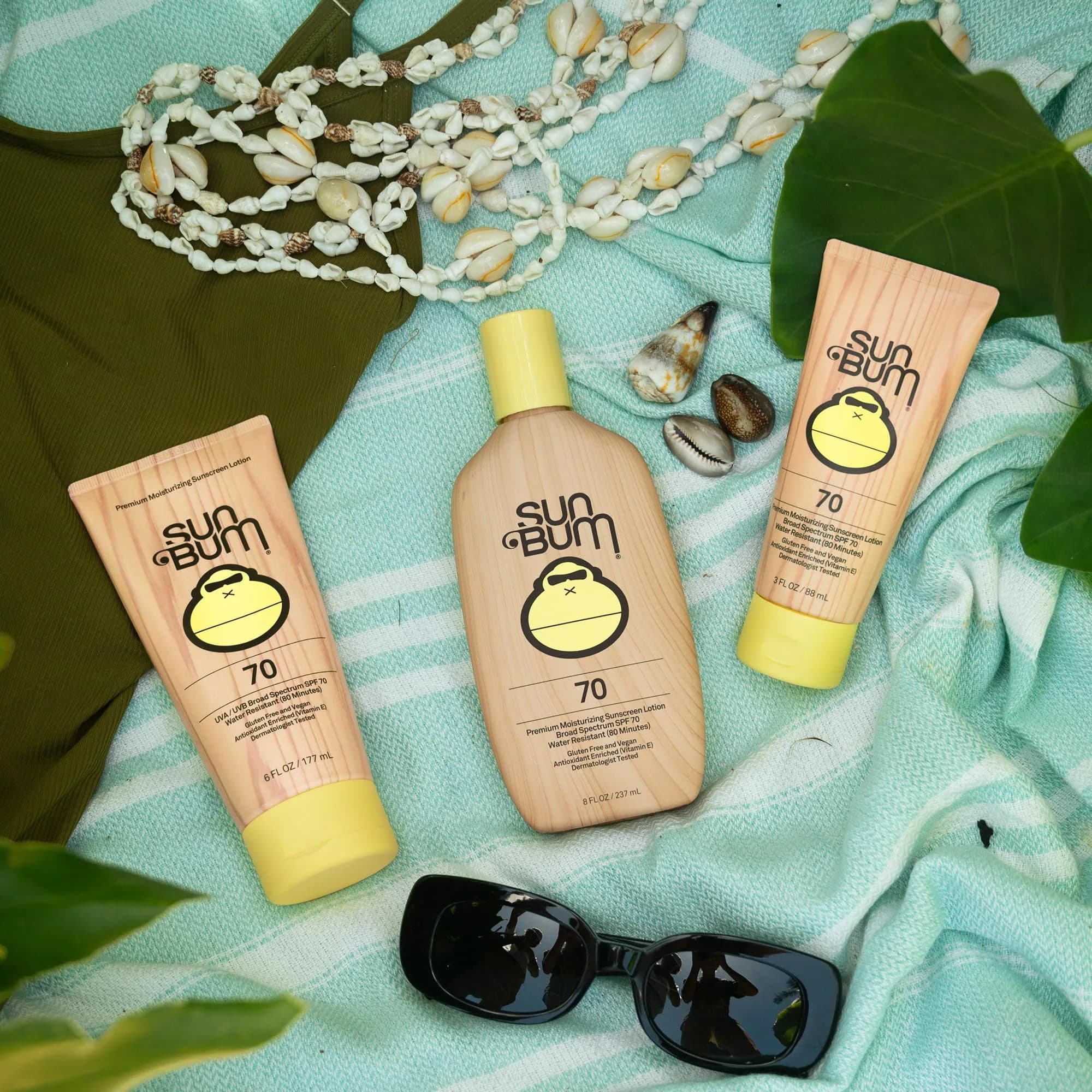 Sun Bum Original SPF 70 Sunscreen Body Lotion 3 oz | Hawaii 104 Act Compliant Reef Safe - view 3