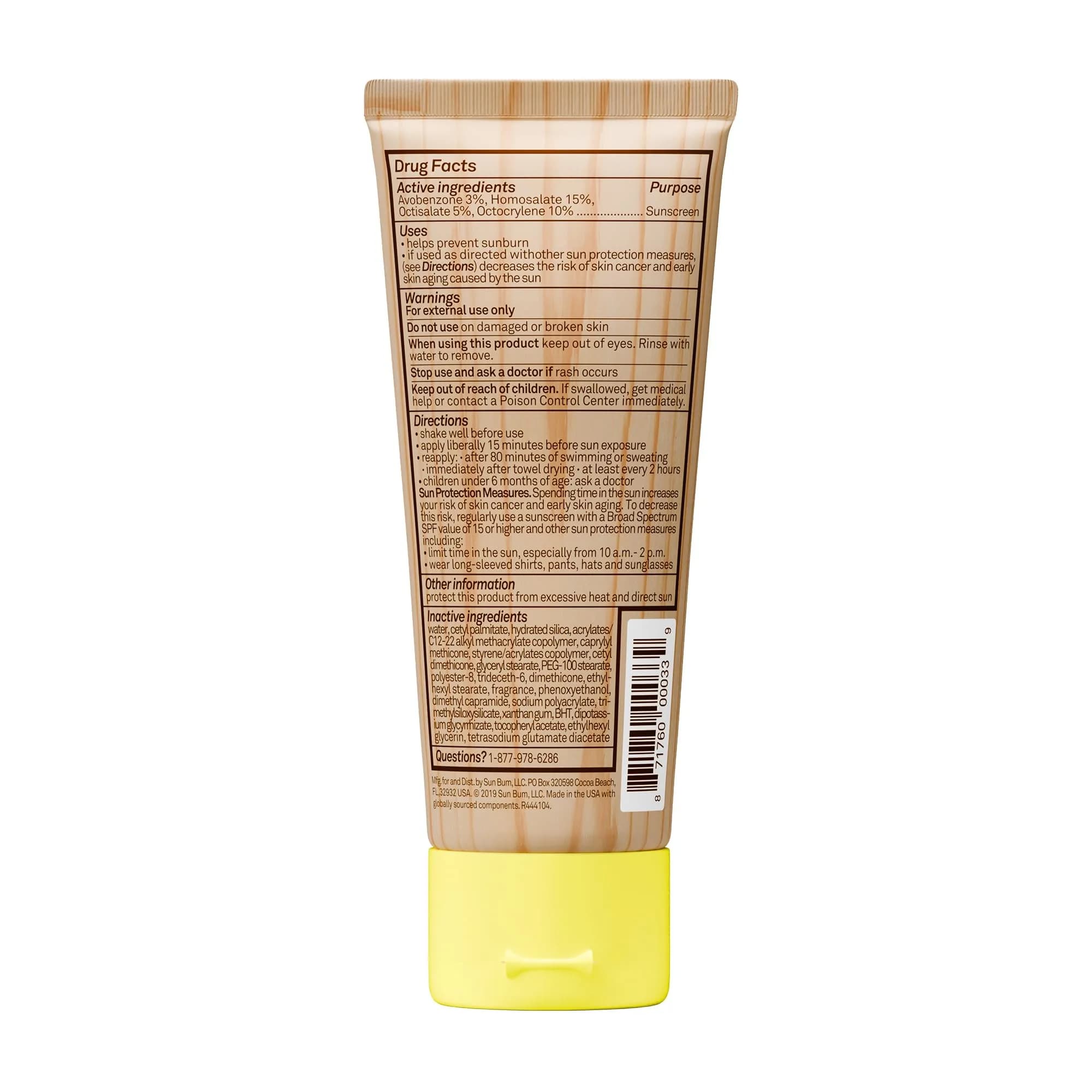 Sun Bum Original SPF 70 Sunscreen Body Lotion 3 oz | Hawaii 104 Act Compliant Reef Safe - view 4