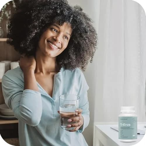 Houston Enzymes TriEnza Digestive Enzymes 180 Capsules (90 Doses) | Supports Protein, Carb, Fat & Polyphenol Digestion thumbnail 8