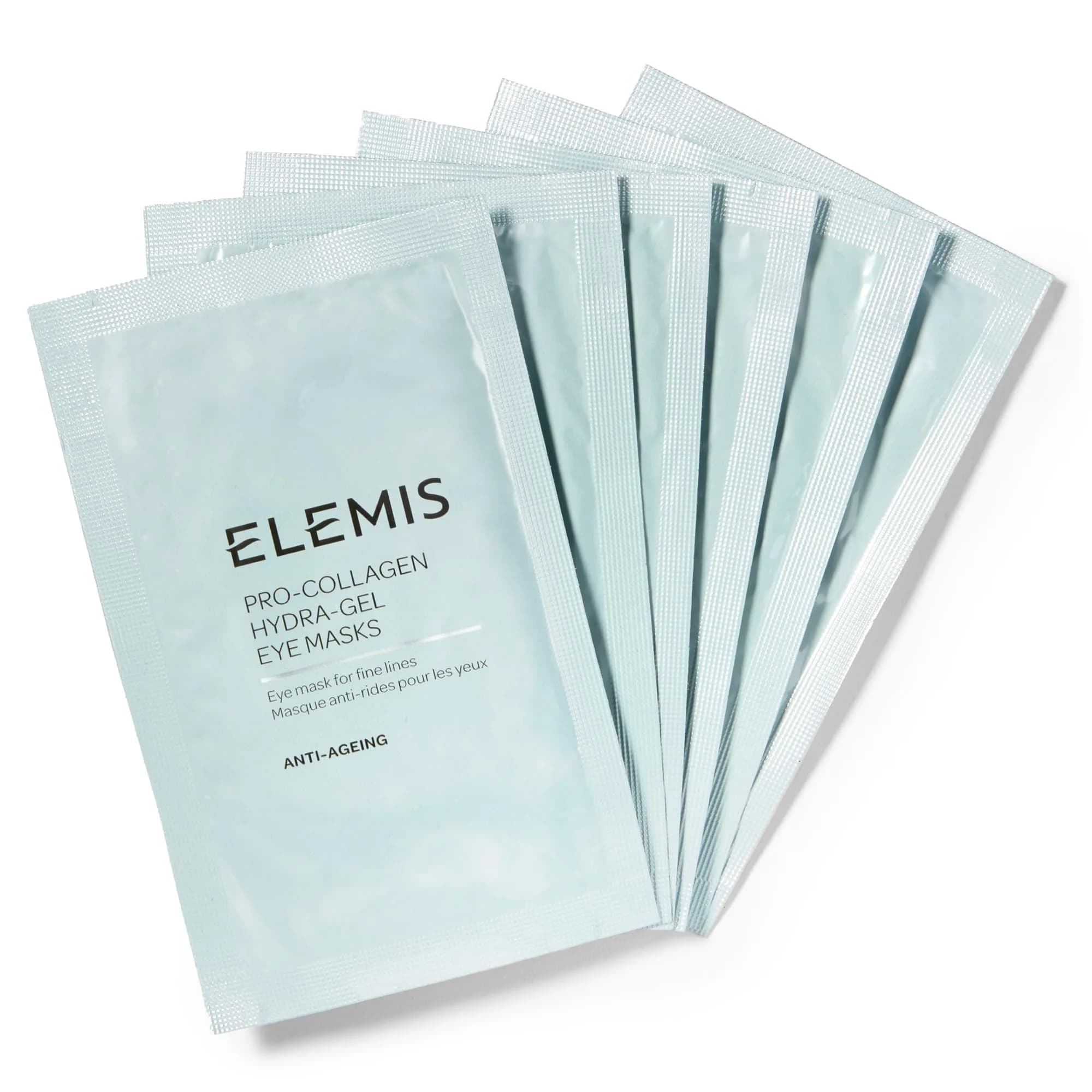 ELEMIS Pro-Collagen Hydra-Gel Eye Masks 6 Count (100ml) | Clinically Proven Fine Line & Wrinkle Reduction - main product image