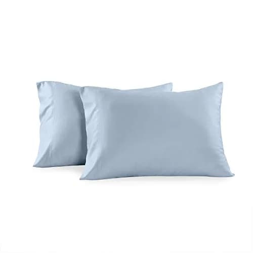 Royal Hotel King Sheets Set, 600 Thread Count Cotton Sateen, Blue | Breathable, Soft & Durable Bed Sheets thumbnail 2