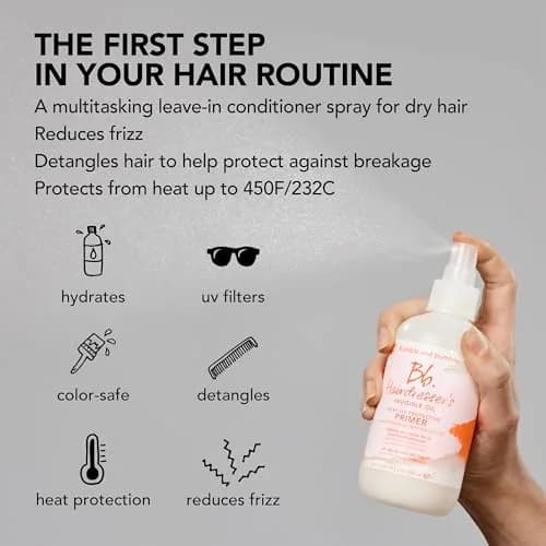 Bumble and bumble. Hairdresser's Invisible Oil Heat/UV Protection Leave-In Conditioner | Hydrating, Anti Frizz, Color Safe | All Hair Types, 8.5 Fl Oz thumbnail 6